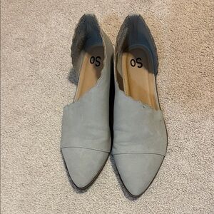 SO Light Gray Women's Flats